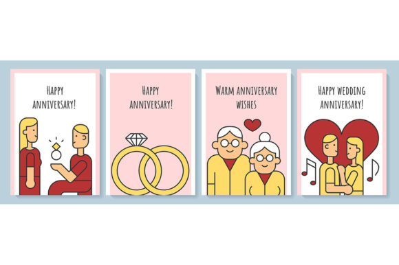 Anniversary Greeting Card Set: A Thoughtful Way to Celebrate Love