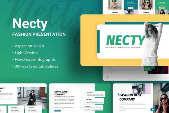 Discover the Versatility of Necty Fashion Presentation Template