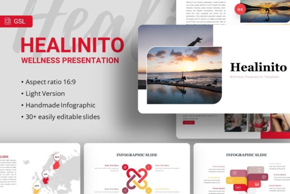 Exploring Google Slides - Healinito: A Versatile Wellness Presentation Template