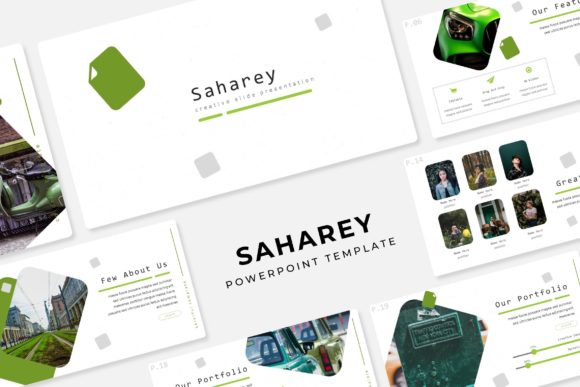 Master Your Presentations with Saharey Power Point Template