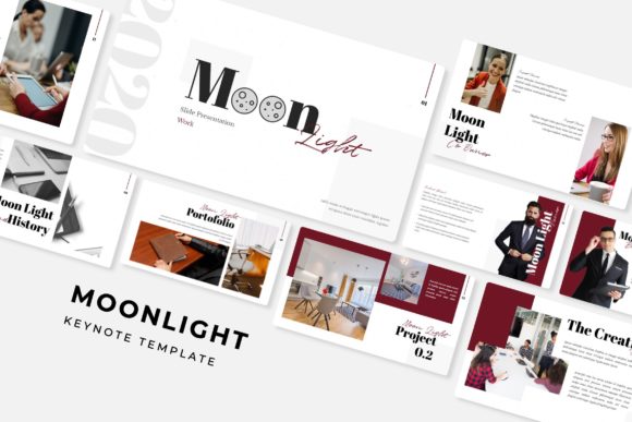 Moonlight Keynote Template: Elevate Your Presentations