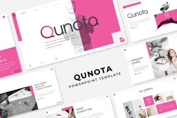 Qunota Power Point Template: A Versatile Design Tool