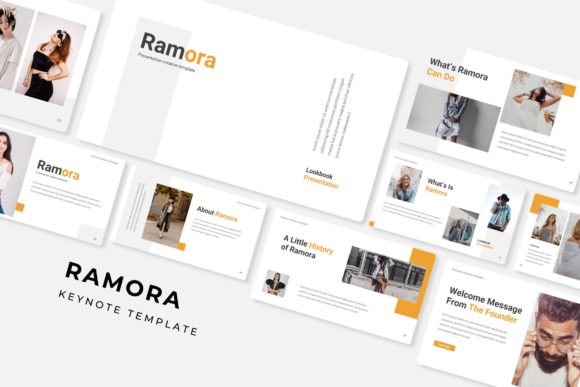 Unlock Creativity with Ramora Keynote Template