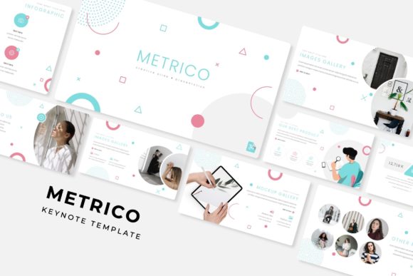 Unlocking Professional Presentations with Metrico Keynote Template